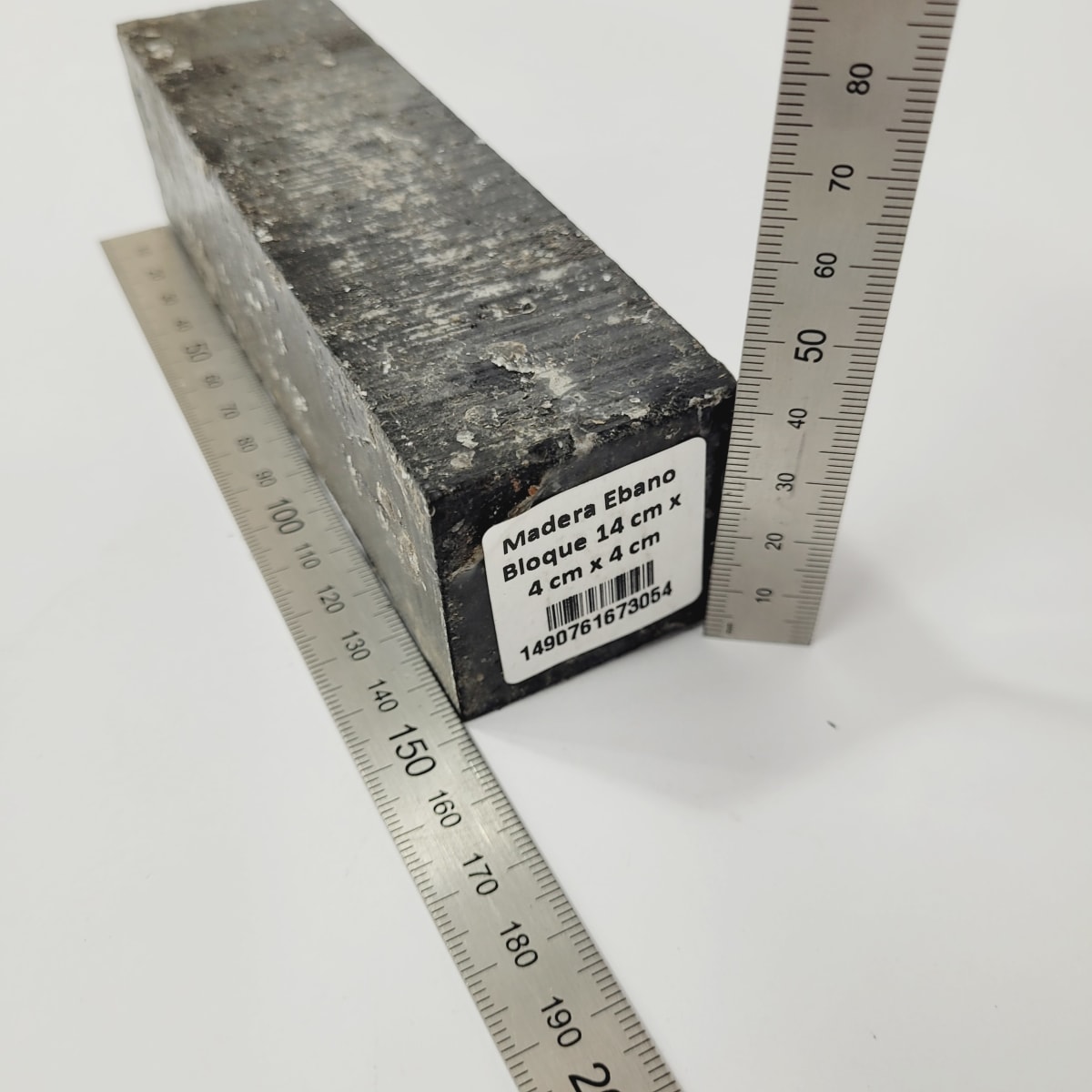 Bloque de Ebano de 140 x 40 x 40 mm +-3