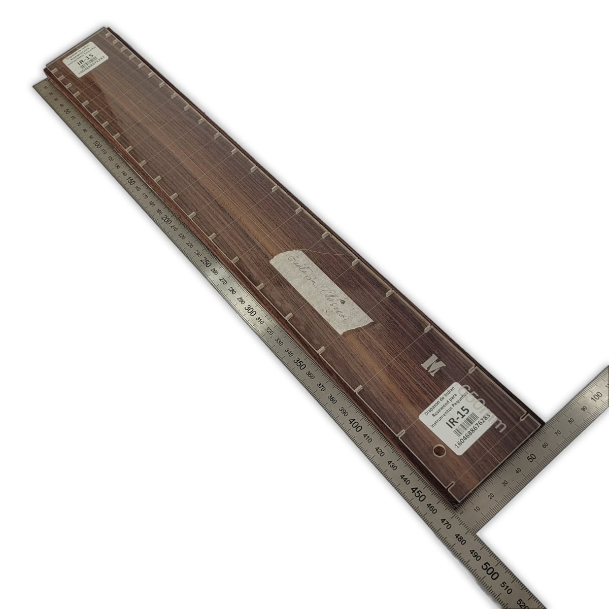 Diapason de Instrumentos Pequeños IR-15 de Indian Rosewood Especial (Palosanto de la India) Corte Radial2