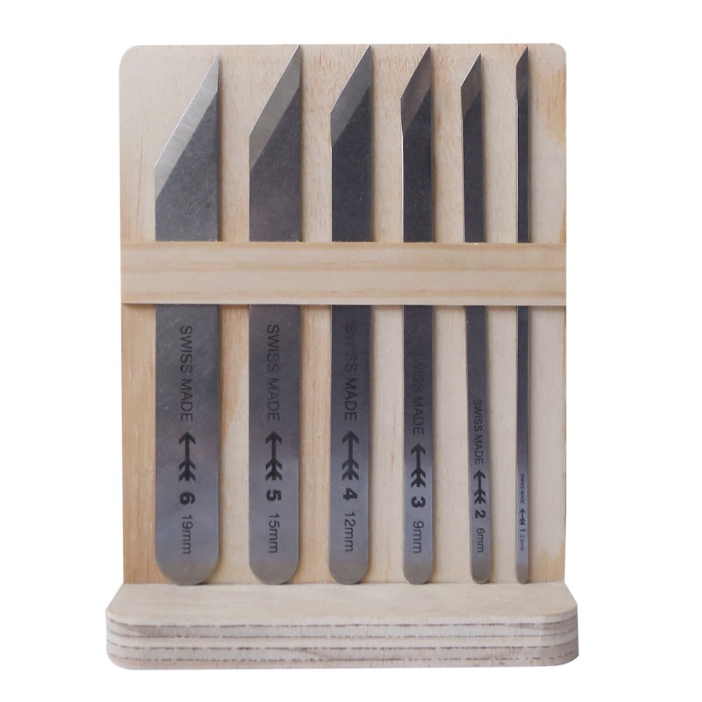 Cuchillos Pfeil Set de Cuchillos Sin Mango + Base 6