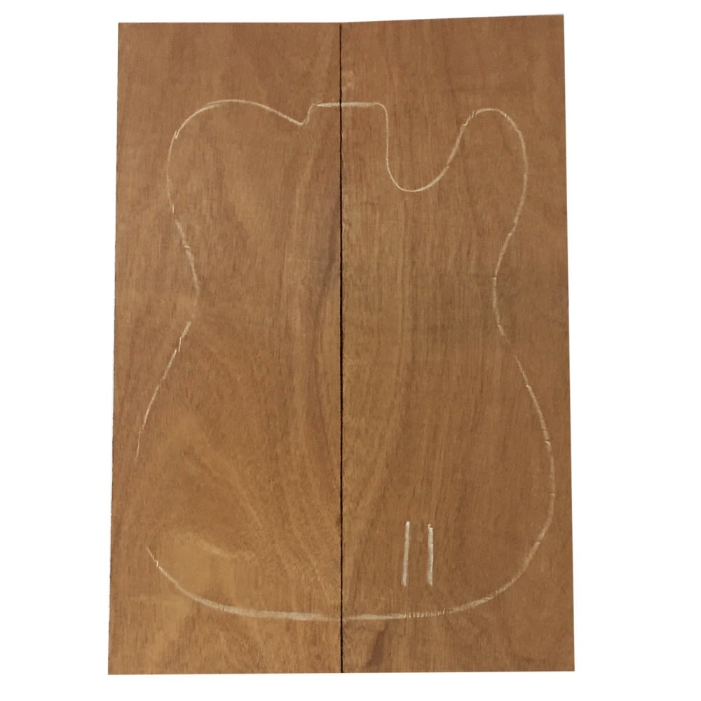 Madera Caoba  Mara Cuerpo Guitarra Nº 11 0