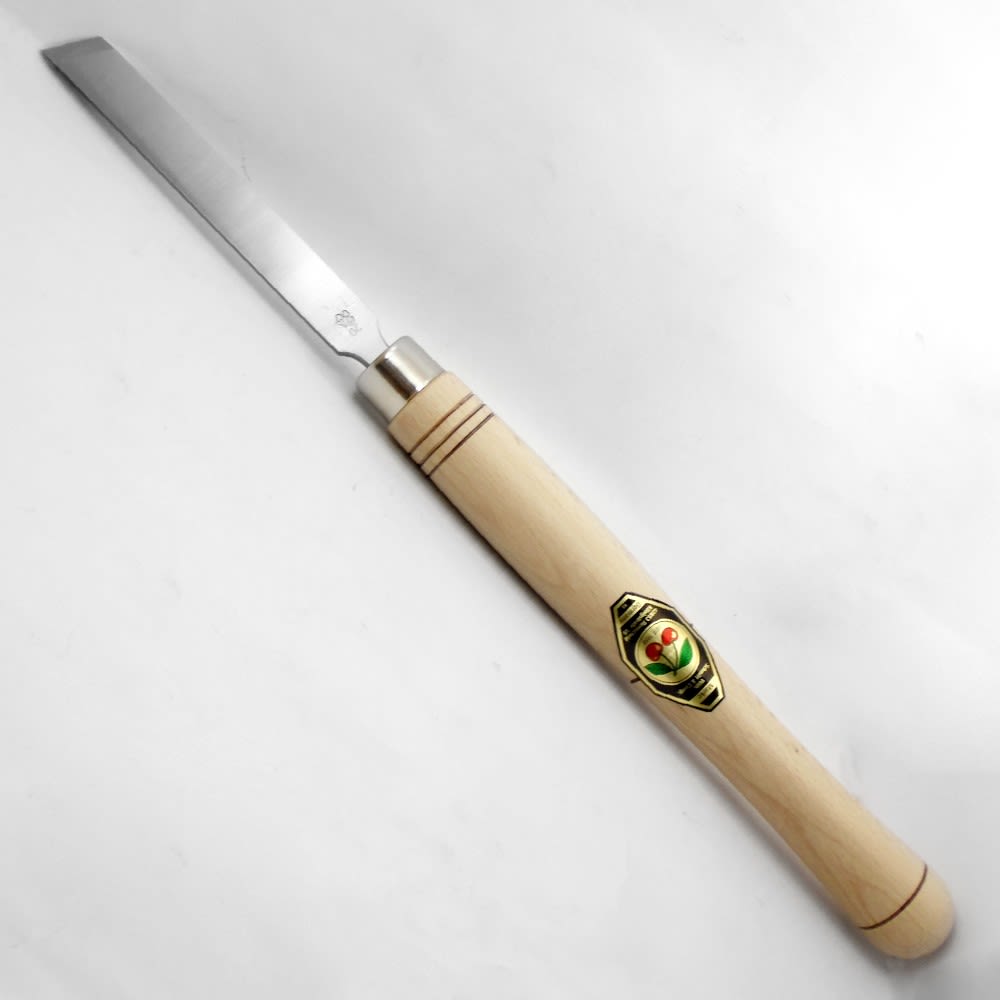 Gubia Corta Doble Bisel Convexo 1630 de 12 mm de ancho para Torneria1