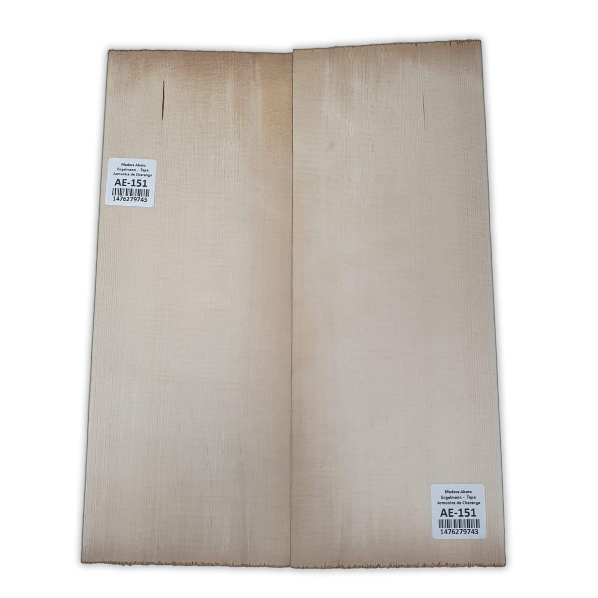Tapa Armonica AE-151 de Abeto Engelmann Especial para Charango 0