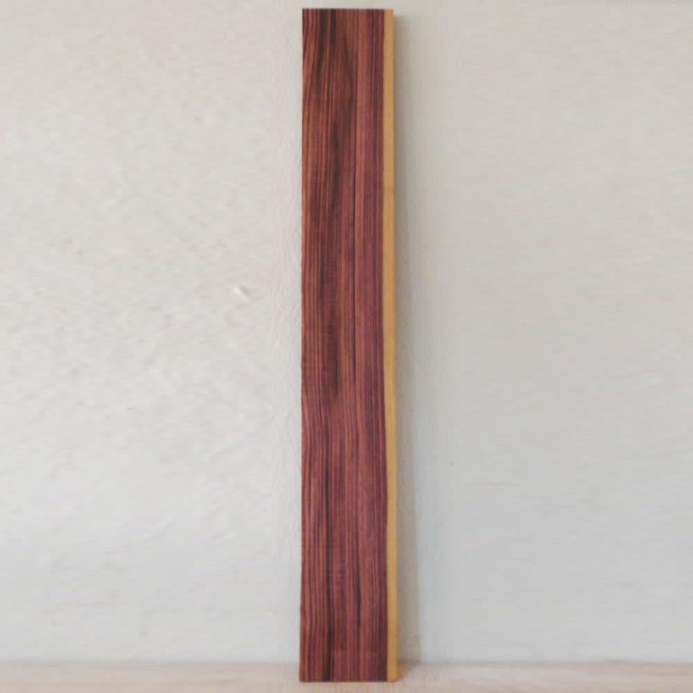 Madera Palo Violeta Lamina 45cm x 5cm x 3mm1