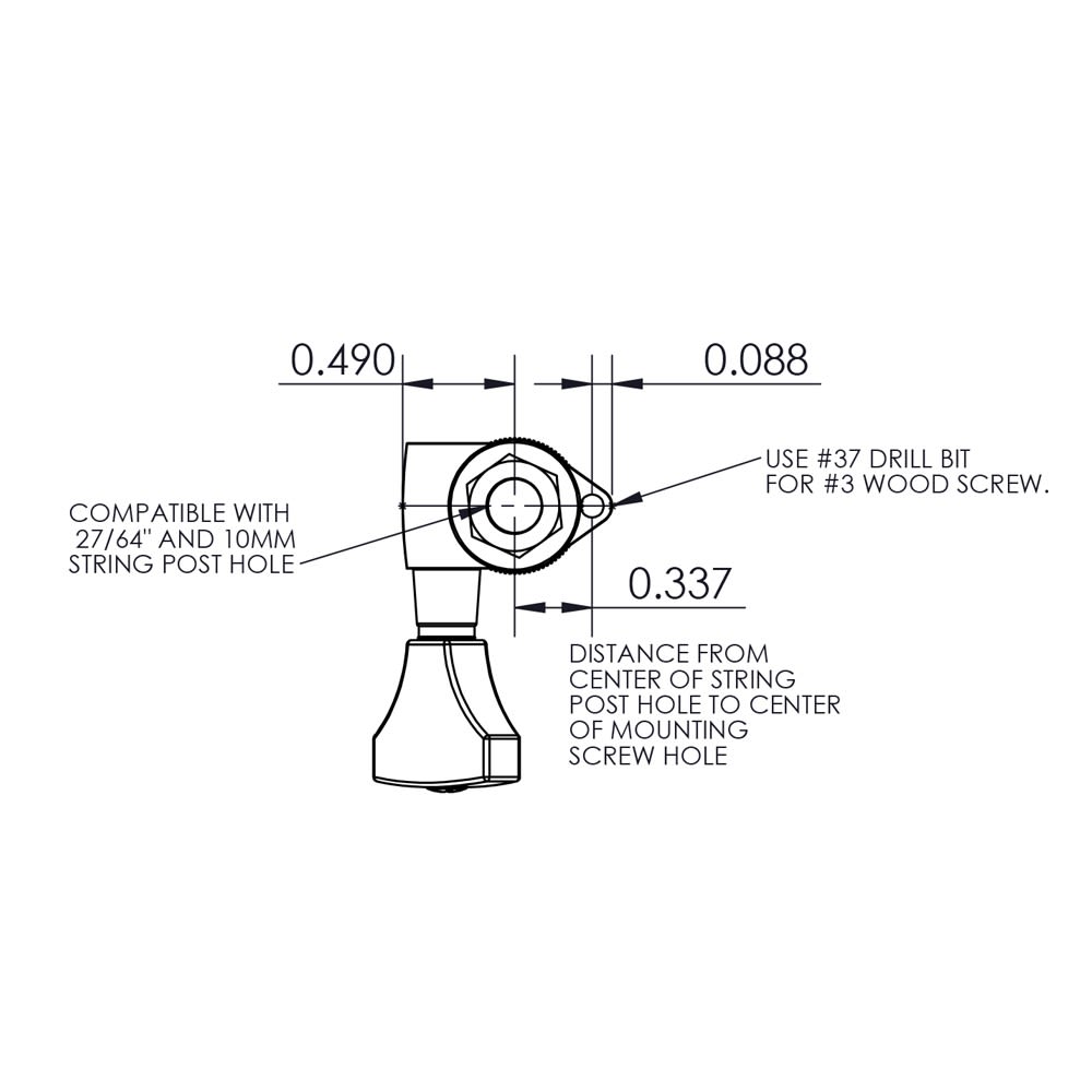 Clavija 1R. Mod: 6GL0B. Color: Black2
