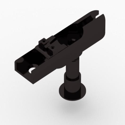 Carril para Cuerdas. Mod: 5A100BL (Bajas). Black 1