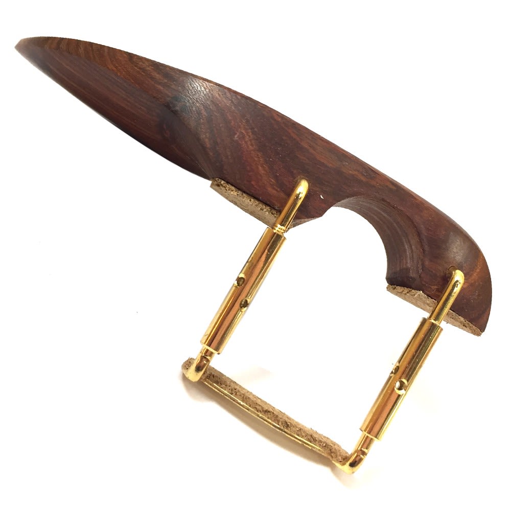 Mentonera para Violín. de Indian Rosewood Soporte Color Gold Mod 22