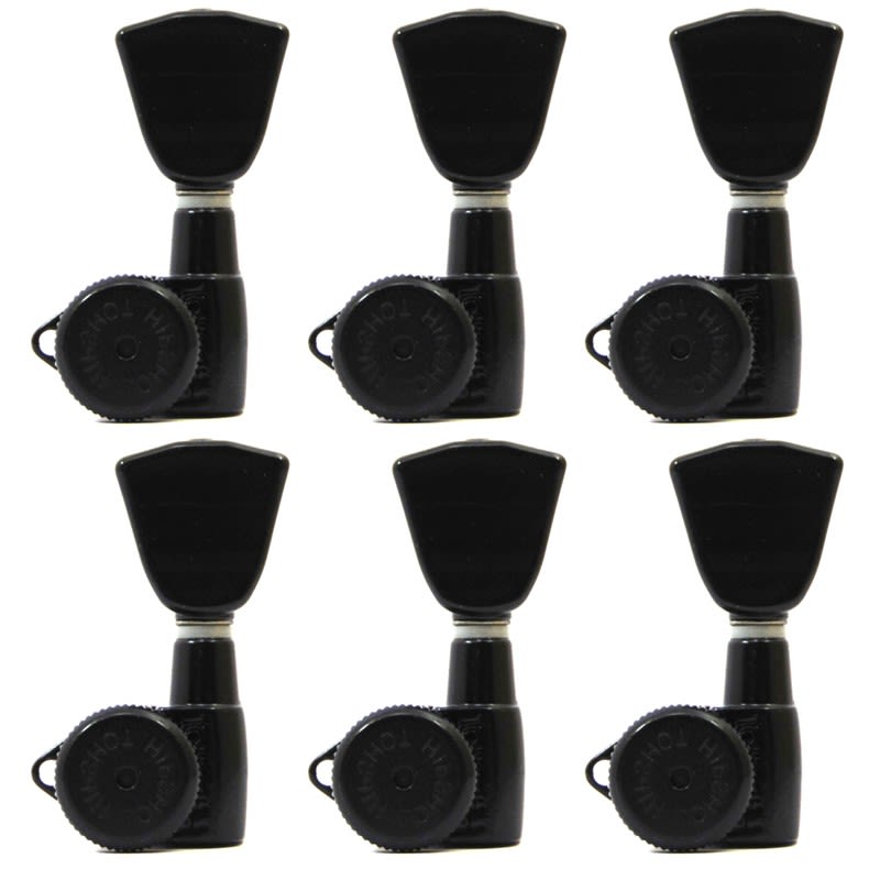 CLAVIJA GUITAR HIPSHOT  6K2GL0B KIT D04. 6T Grip-Lock Open ( left handed) 6