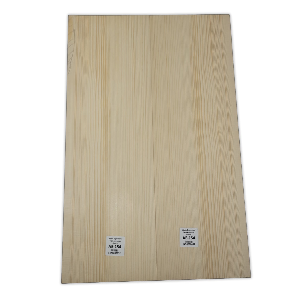 Tapa Armonica AE-154 de Abeto Engelmann para Cuatro / Calidad AA7