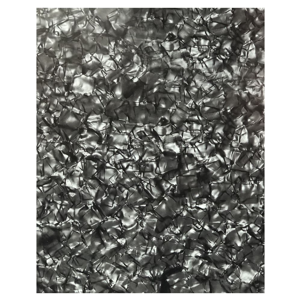 Lamina para Pickguard 220 x 300 mm. Mod: PC-BP-A. Color: Black Pearloid. 4-ply 2