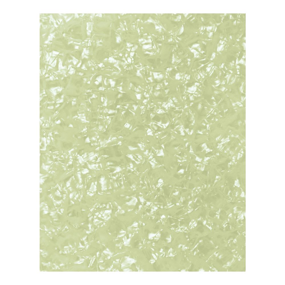 Lamina para Pickguard 220 x 300 mm. Mod: PC-VP. Color: Green Pearloid. 4-ply 2