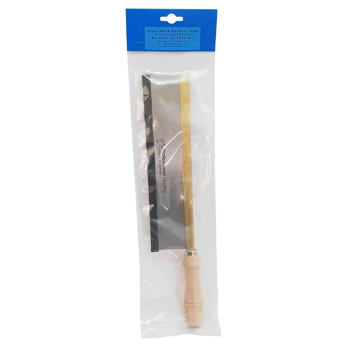 Sierra de Ebanista 4150 Two Cherries de 250 mm con Refuerzo de Bronce5