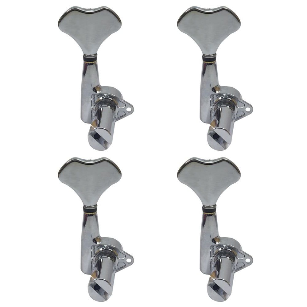 Clavijero Gotoh 4R Chrome GB707 para Bajo Electrico 2