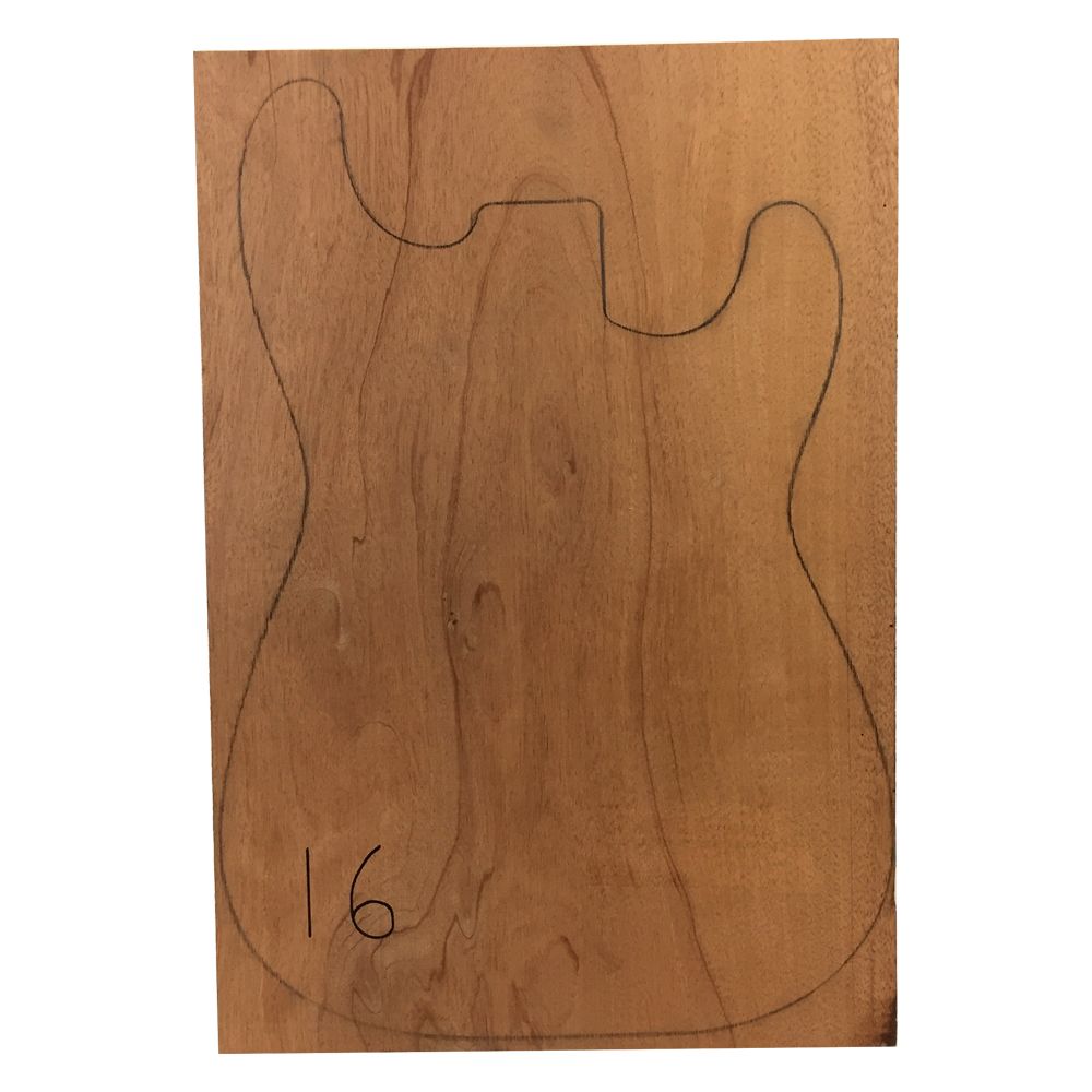 Bloque de Caoba Mara REF 16 para Cuerpo Guitarra  0