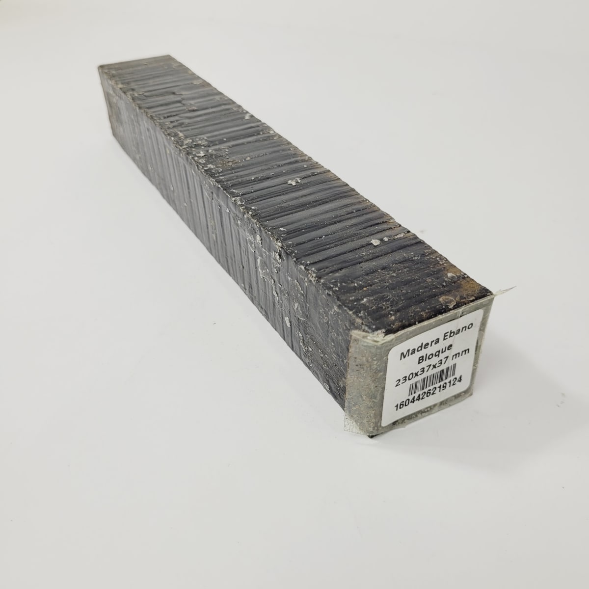 Bloque de Ebano de 230 x 37 x 37 mm +- 0