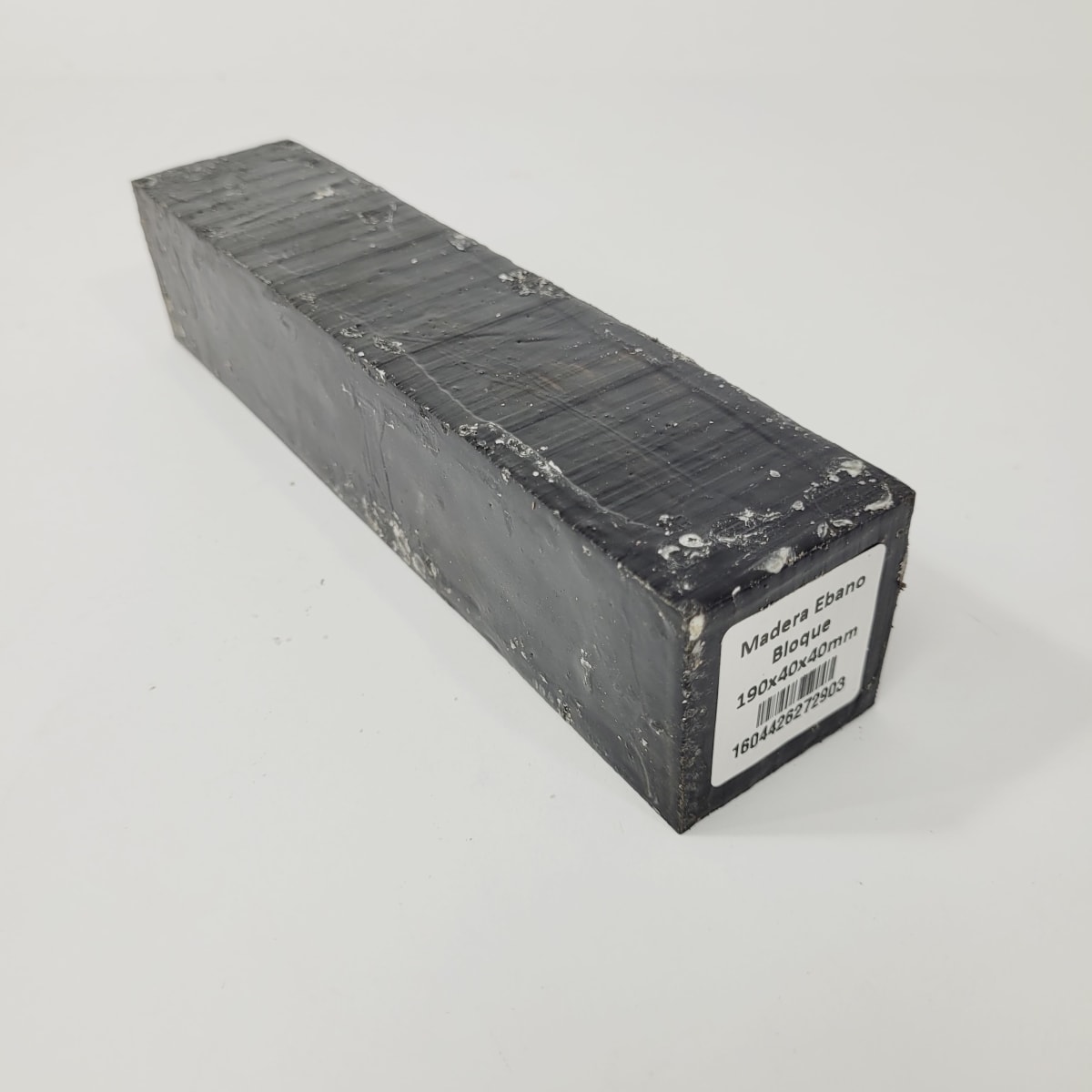 Bloque de Ebano de 190 x 40 x 40 mm +- 0