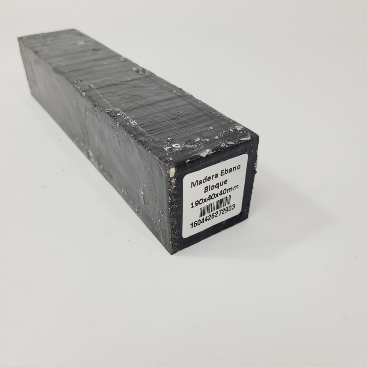 Bloque de Ebano de 190 x 40 x 40 mm +-6
