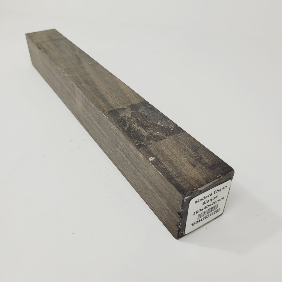 Bloque de Ebano de 290 x 40 x 40 mm +- 0