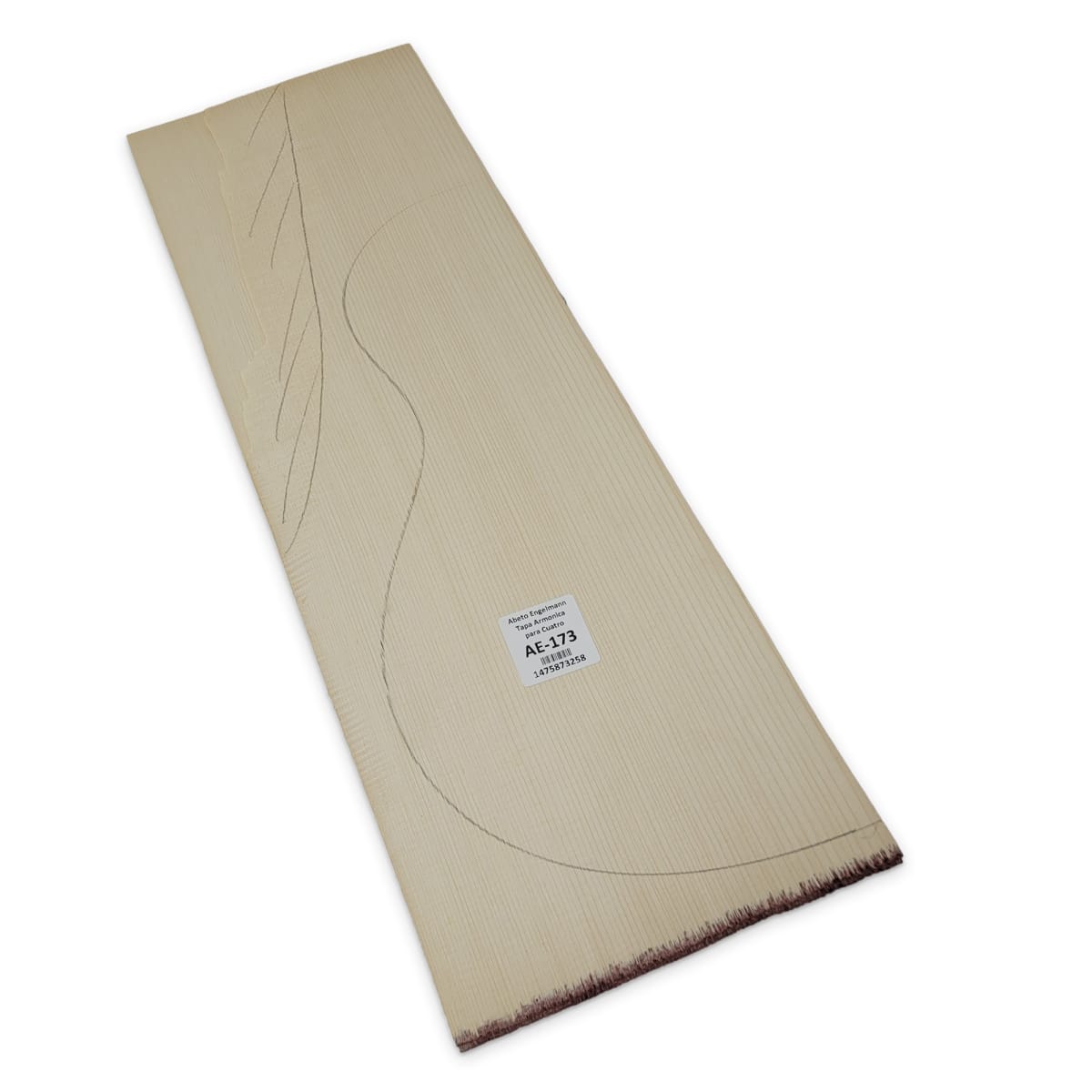Tapa Armonica AE-173 de Abeto Engelmann Especial para Cuatro / Corte Irregular7