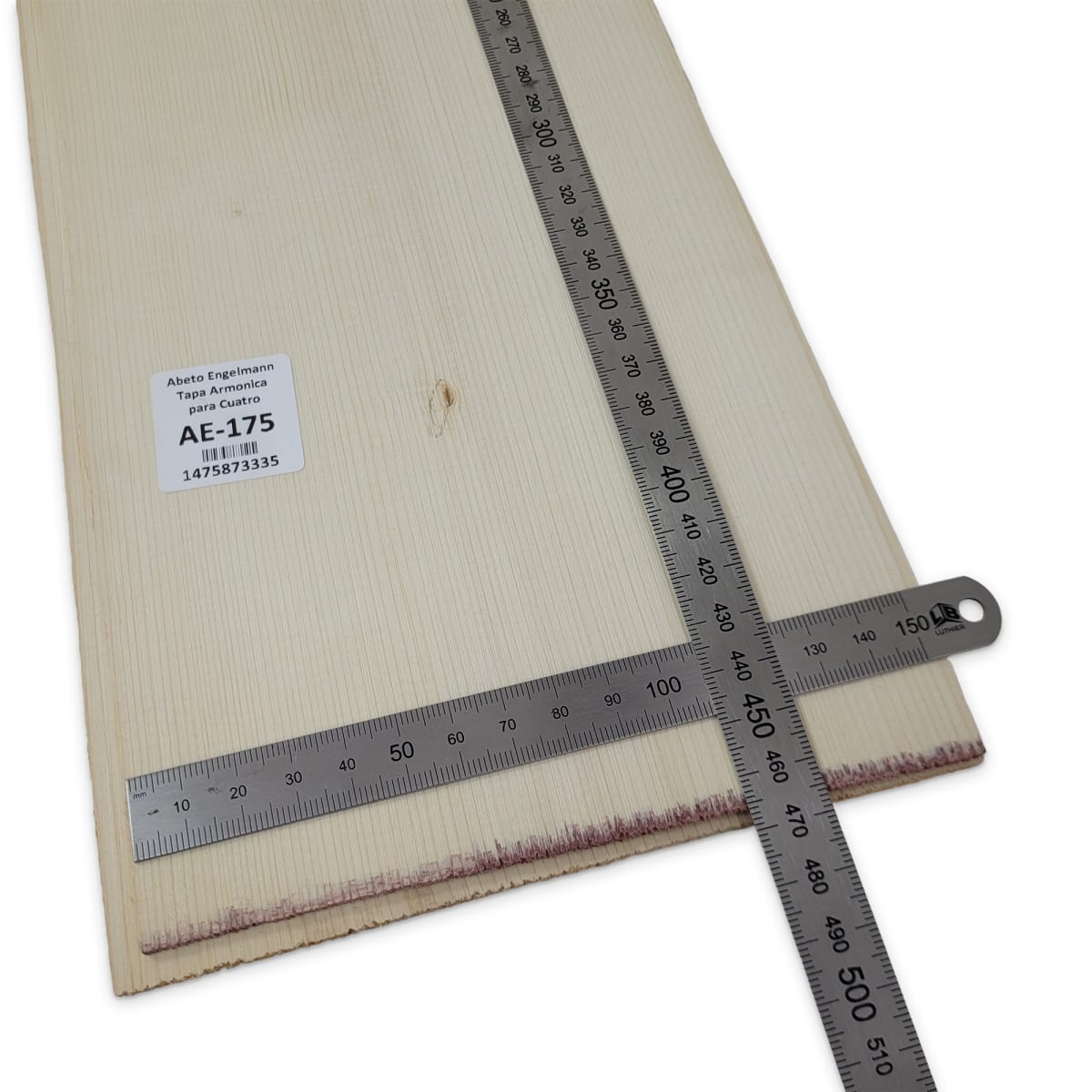 Tapa Armonica AE-175 de Abeto Engelmann Especial para Cuatro / Asimetrica Corte Irregular3