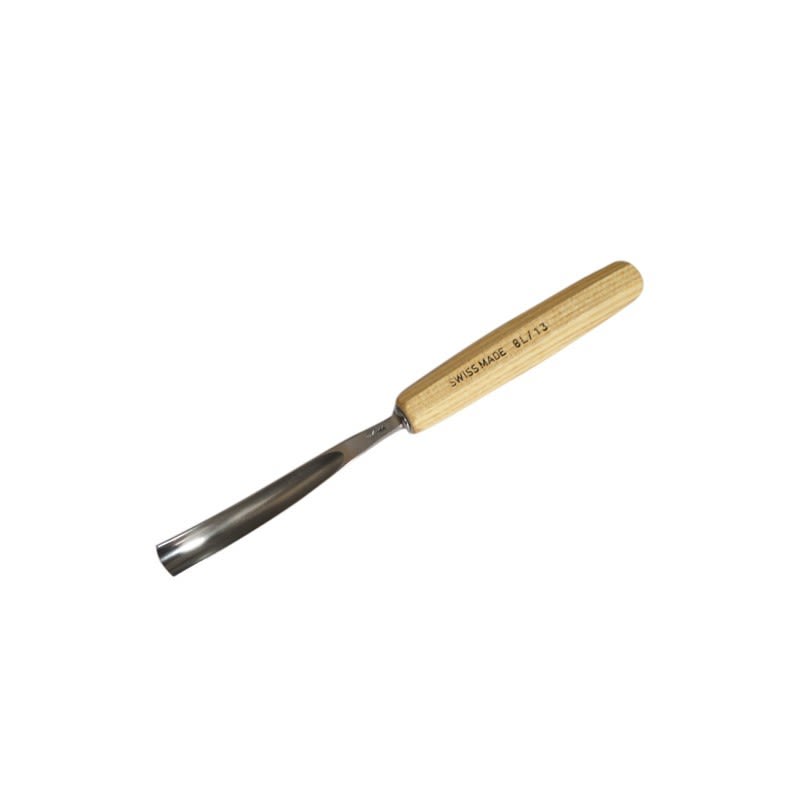 Gubia No 8L Semi Curva de 13 mm de ancho para hacer Cuchara o Cuenco 1
