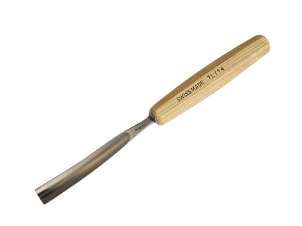 Gubia No 7L Semi Curva de 14 mm de ancho para hacer Cuchara o Cuenco 1