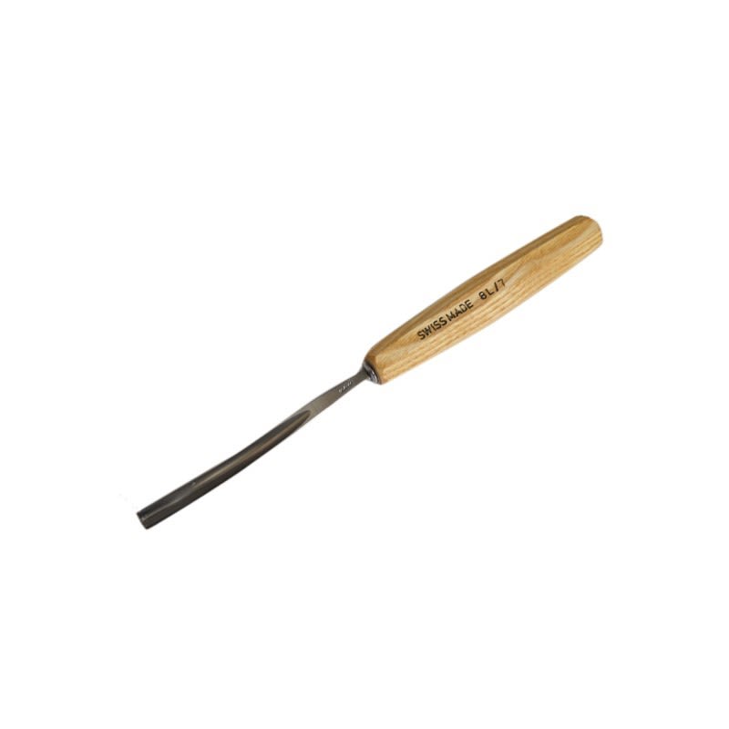 Gubia No 8L Semi Curva de 7 mm de ancho para hacer Cuchara o Cuenco 0