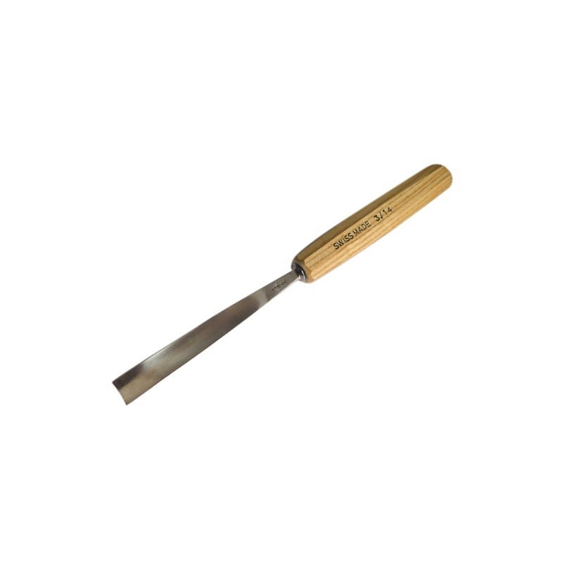 Gubia Pfeil 3 Semi Plana 14 mm de ancho para Tallado de Madera 1
