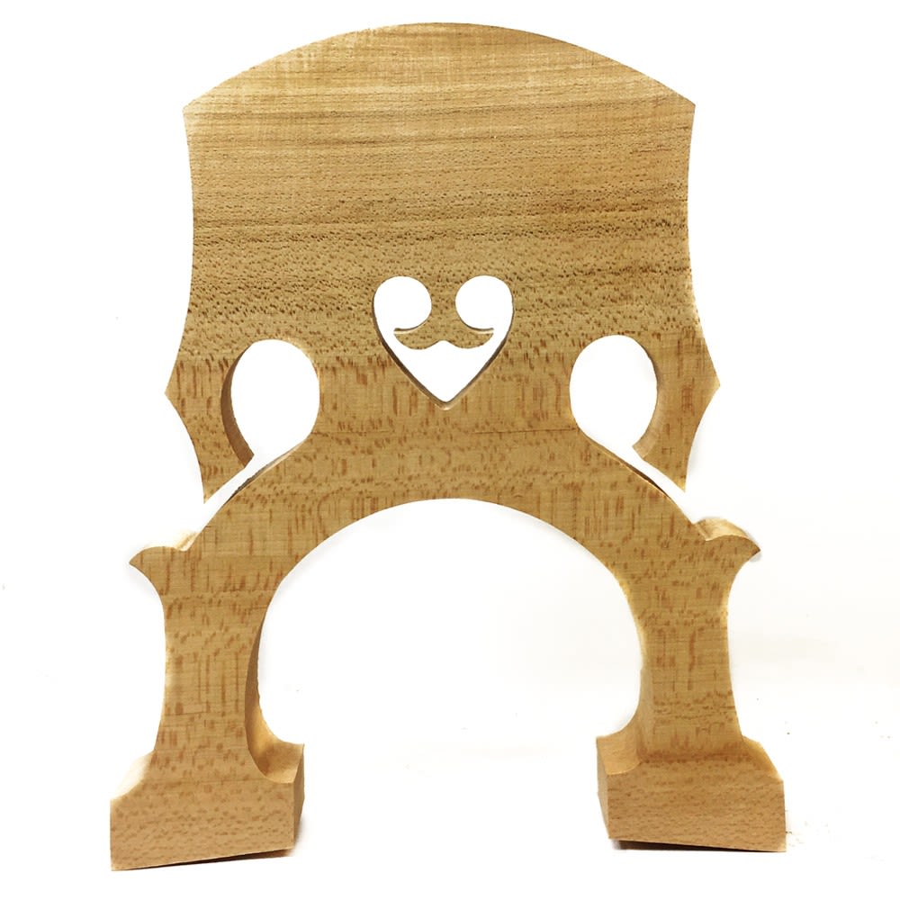 Puente de Arce Rizado para Contrabajo 3/4 1