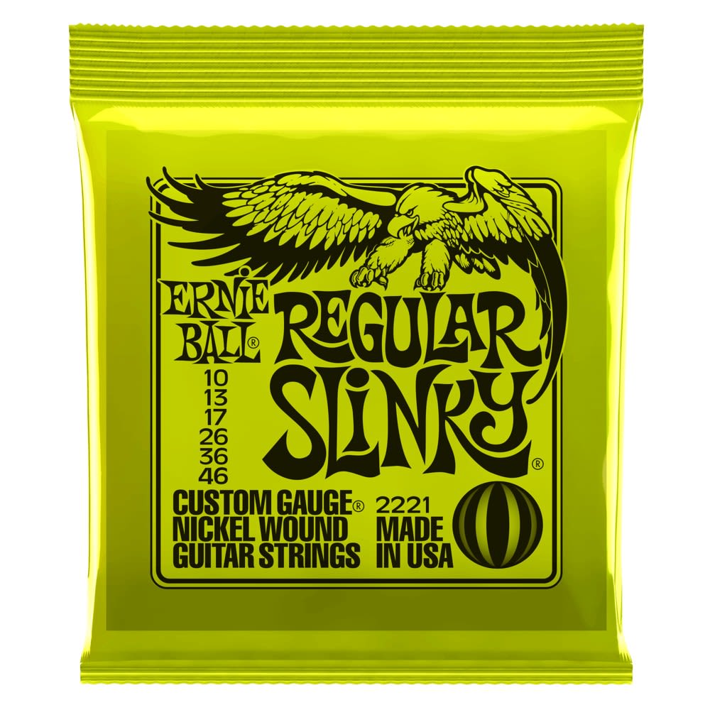 Cuerdas para Guitarra Electrica. 6-String. Regular Slinky .010 - .046 2