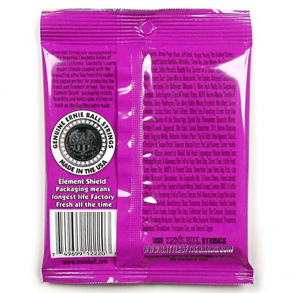 Cuerdas para Guitarra Electrica. 6-String. Power Slinky .011 - .0482