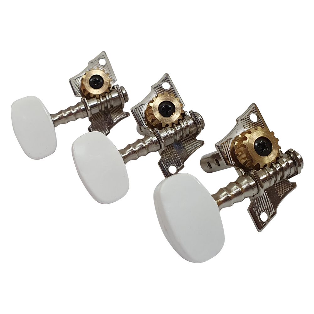 Clavijero Guitarra Acústica. Mod: 56.08.G. Color: Chrome (Gebr Van Gent B.V)2