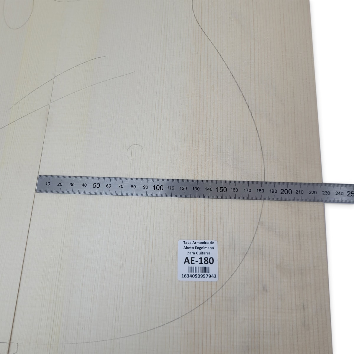 Tapa Armonica AE-180 de Abeto Engelmann AA para Guitarra3