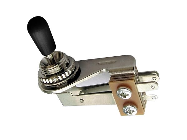 Switch 3-Way en L para Gibson. Mod: DM-70-AM. Perilla Black 1 Switch 3-Way en L para Gibson. Mod: DM-70-AM. Perilla Black 1