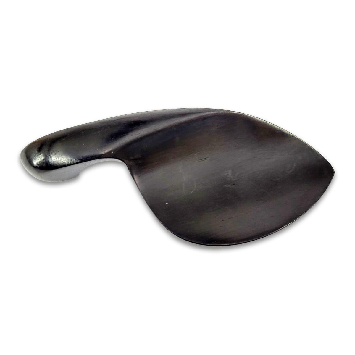 Mentonera de Ebano Lateral con Soporte central para Violín 0