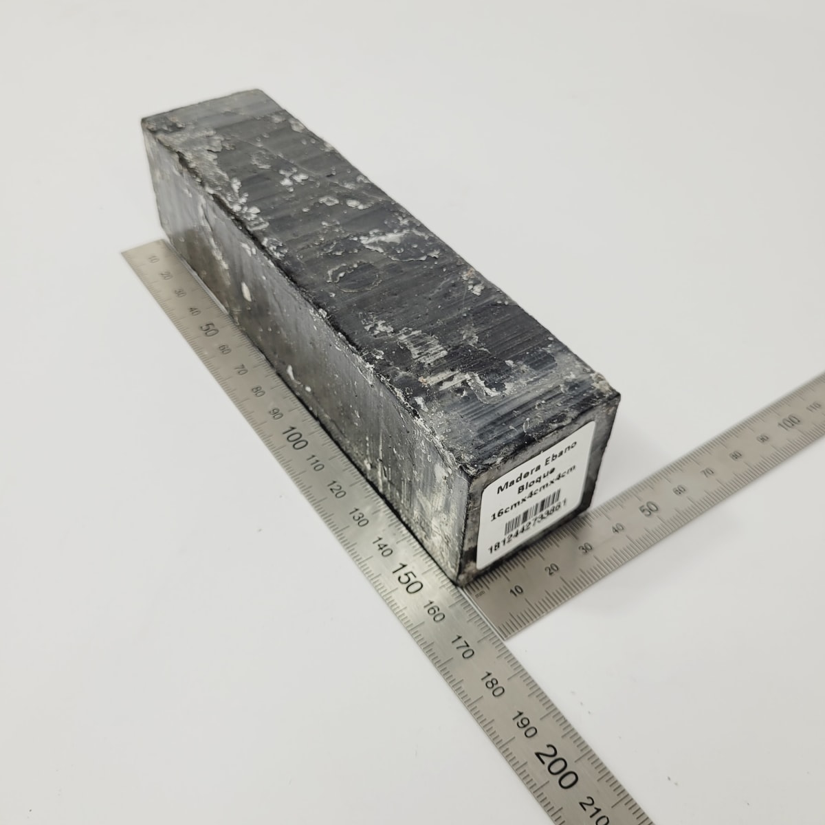 Bloque de Ebano de 160 x 40 x 40 mm +-3