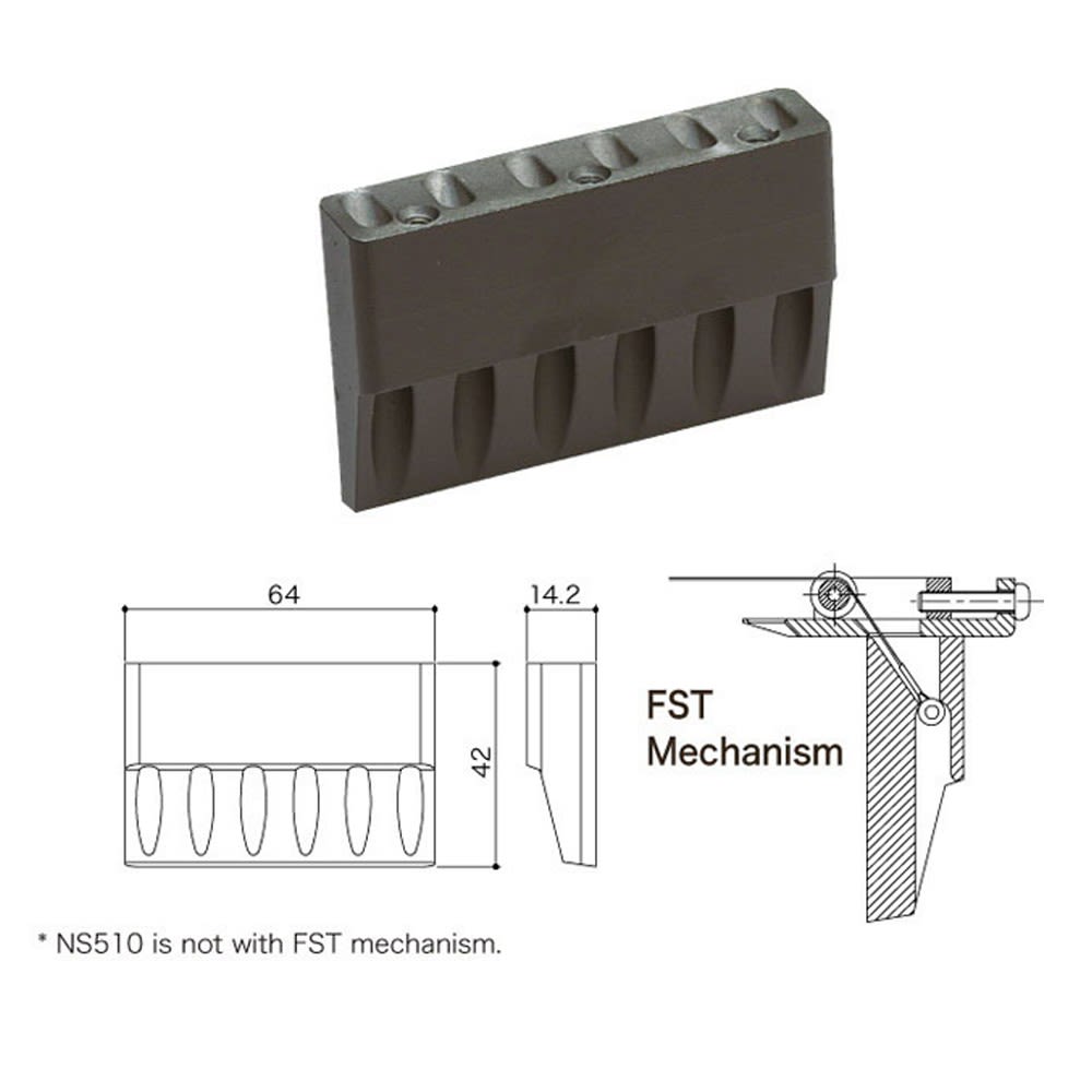 Tremolo Vintage Gotoh 510T-FE2 (54mm) Color Chrome3