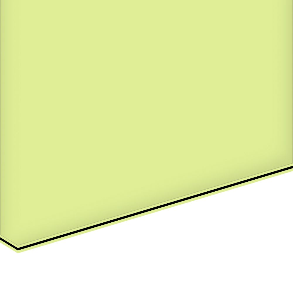 Lamina para Pickguard 220 x 300 mm. Mod: PC-MG. Color: Green Mint. 3-ply 2