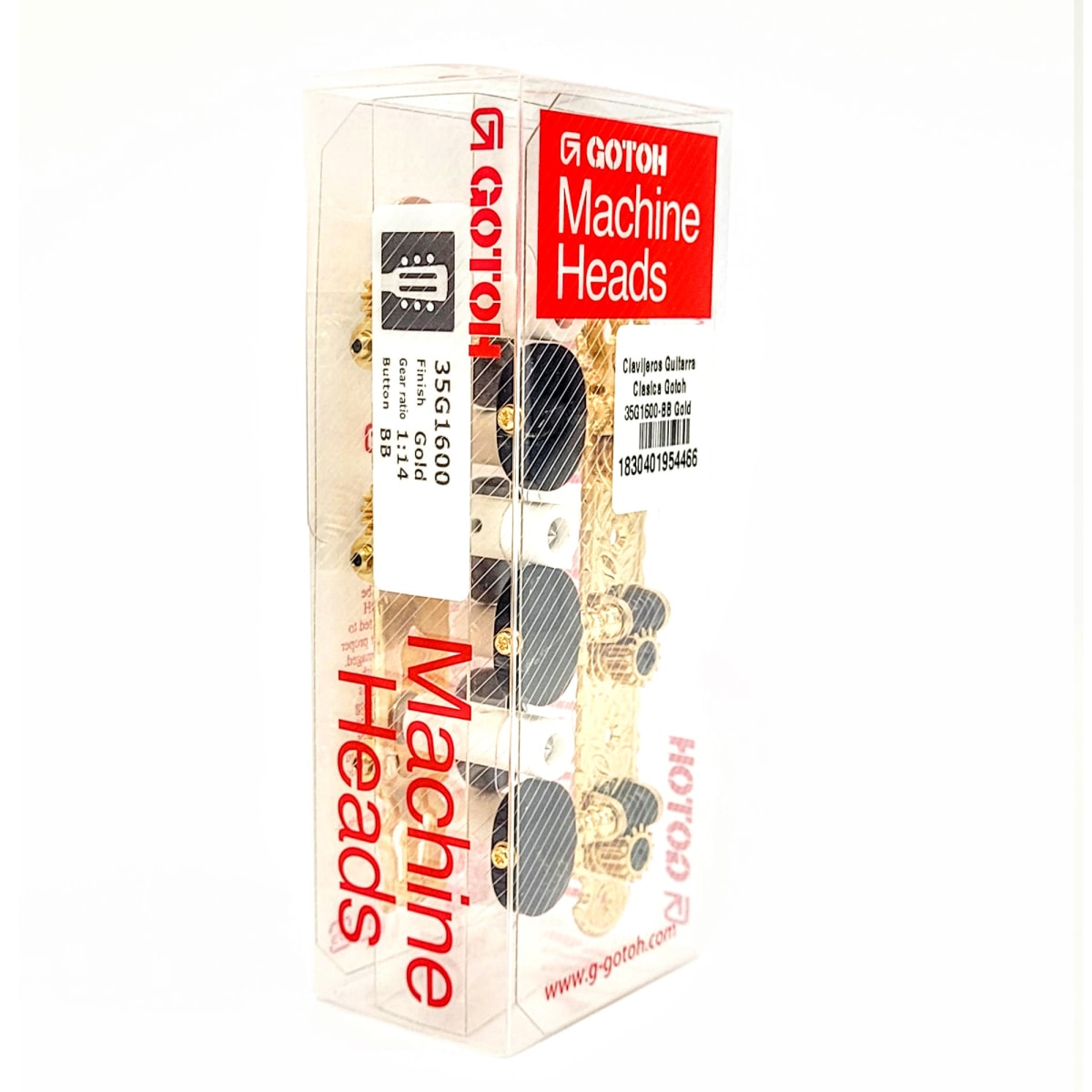 Clavijero Guitarra Clásica Gotoh 3L+3R Gold 35G1600-BB11