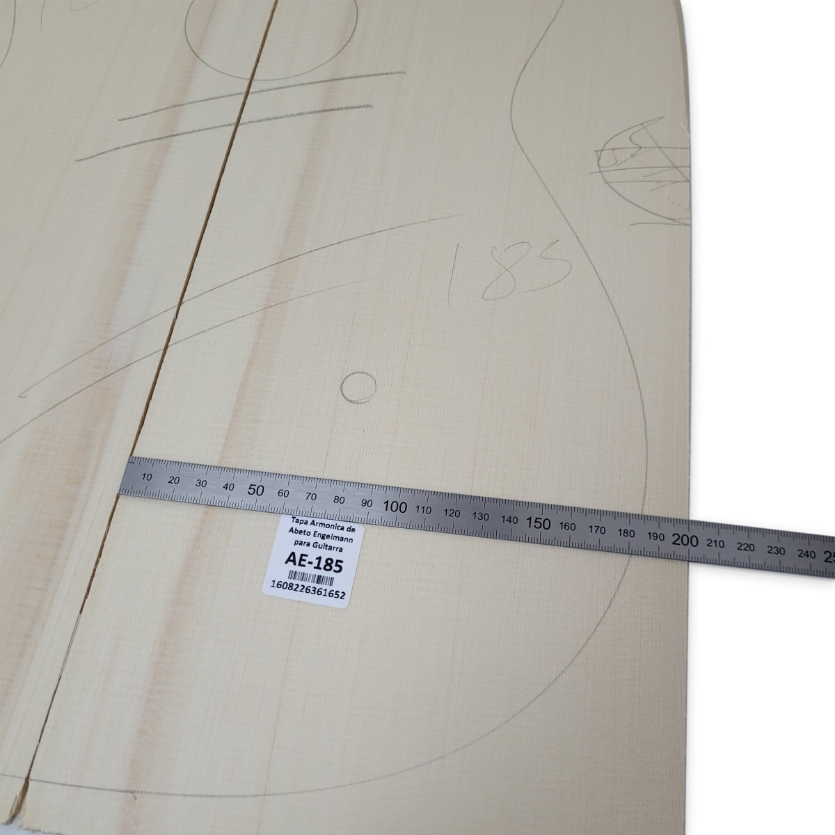Tapa Armonica AE-185 de Abeto Engelmann AA para Guitarra4