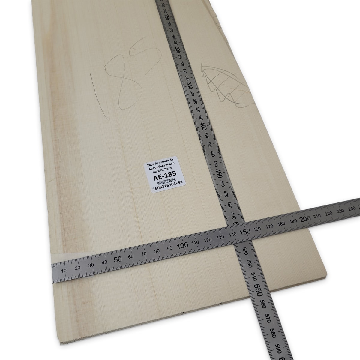 Tapa Armonica AE-185 de Abeto Engelmann AA para Guitarra3