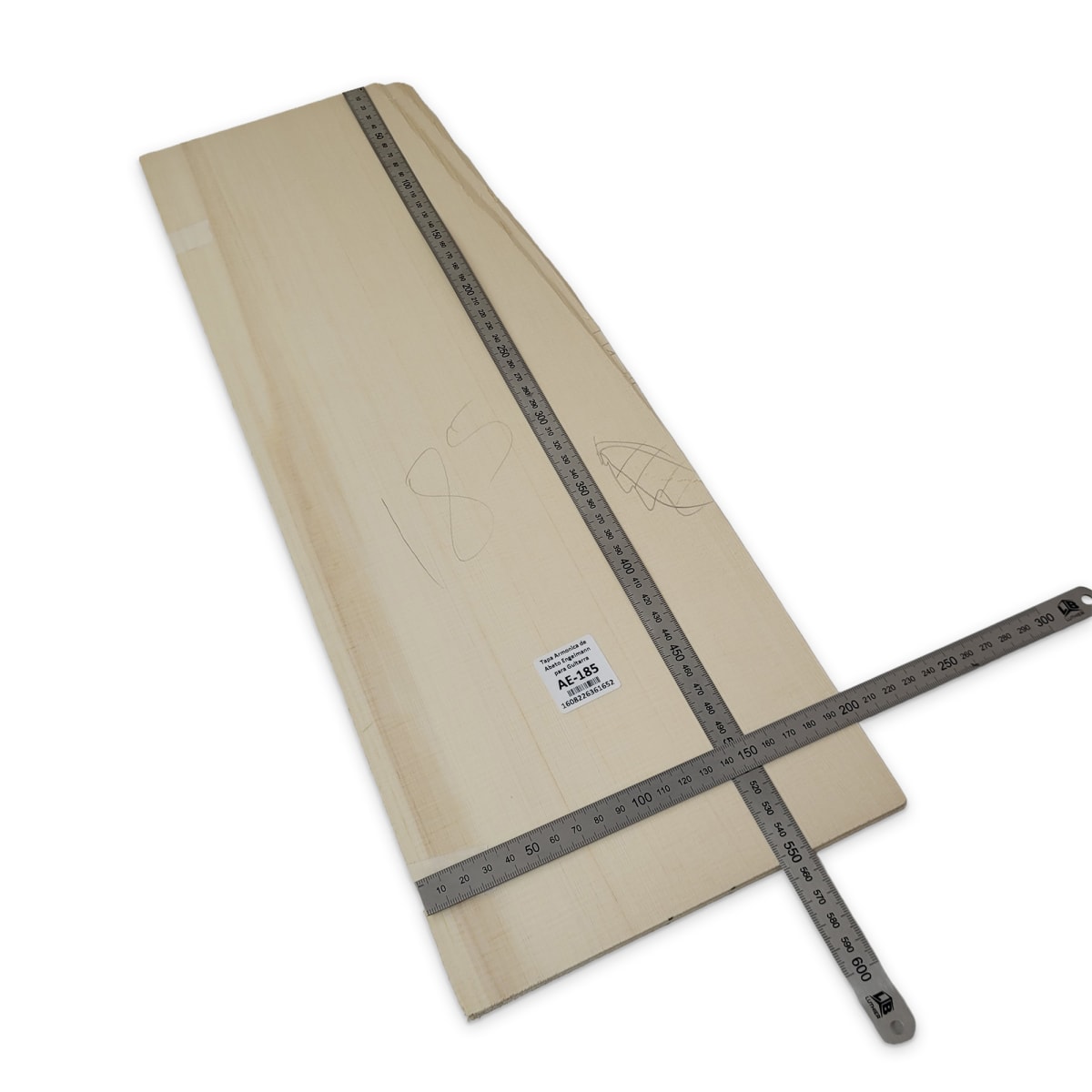 Tapa Armonica AE-185 de Abeto Engelmann AA para Guitarra2