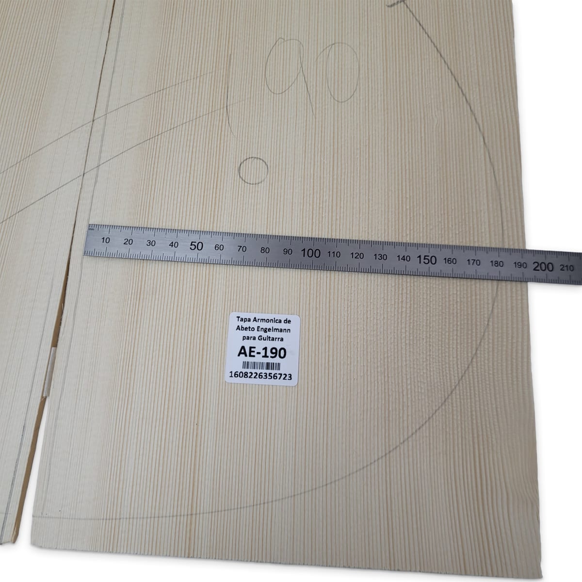 Tapa Armonica AE-190 de Abeto Engelmann AA para Guitarra4