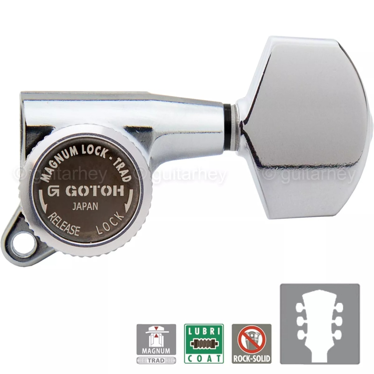 Clavijero con Locking MGT 3L+3R Chrome SG381-073