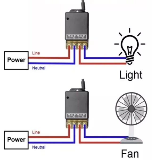Control Remoto 30Amp. On/Off. 220V Incluye 1 Control Remoto2