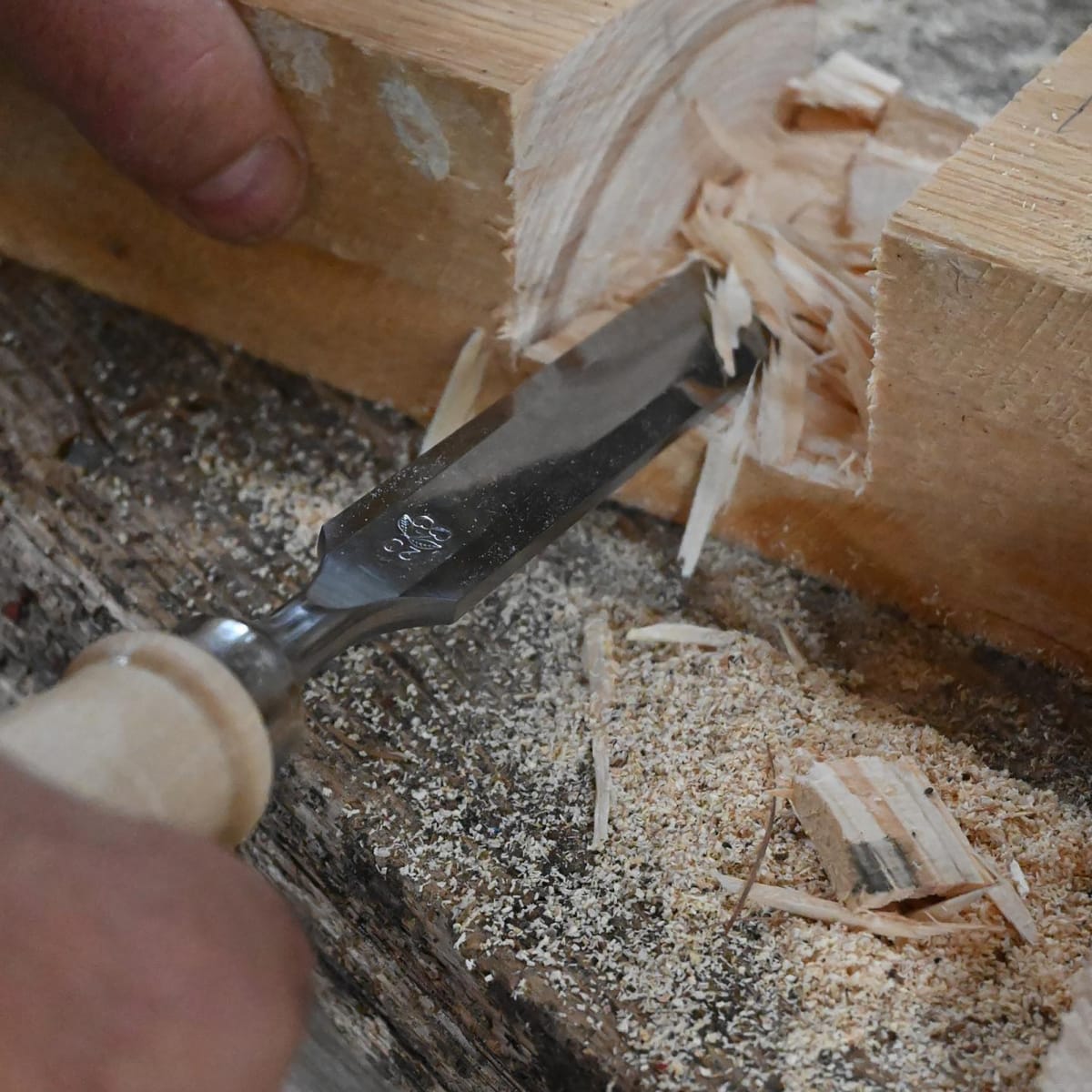 Formon Carpintero Two Cherries 1001 de 20 mm de ancho2