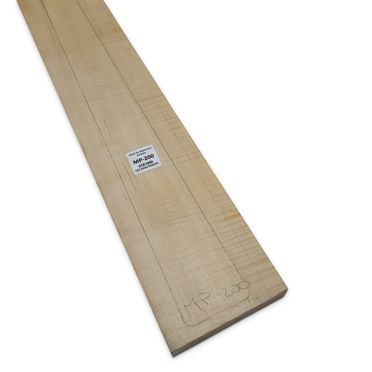 Mastil MP-200 de Maple Flameado Radial para Guitarra9