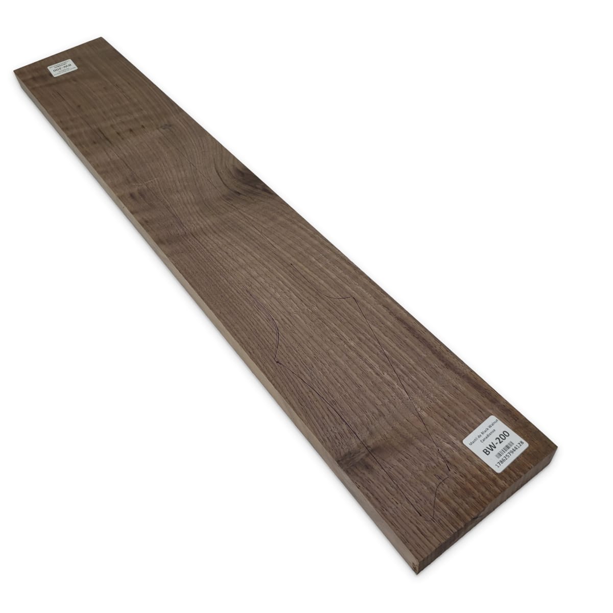Mastil BW-200 de Black Walnut Especial Radial para Guitarra10
