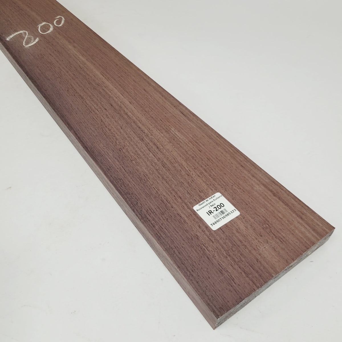 Mastil para Guitarra y Bajo IR-200 de Indian Rosewood Especial (Palosanto de la India) Corte Radial5