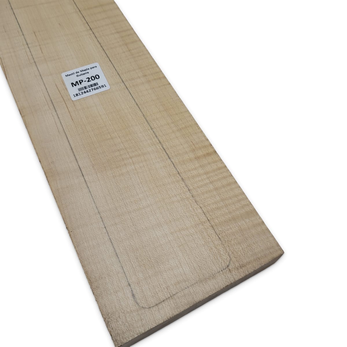 Mastil MP-200 de Maple Flameado Radial para Guitarra7