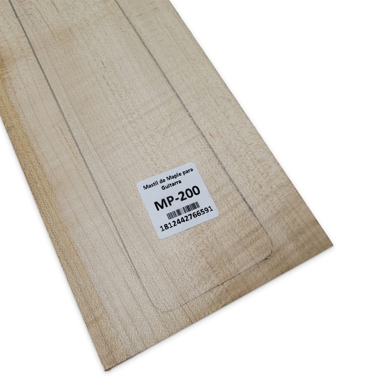 Mastil MP-200 de Maple Flameado Radial para Guitarra8